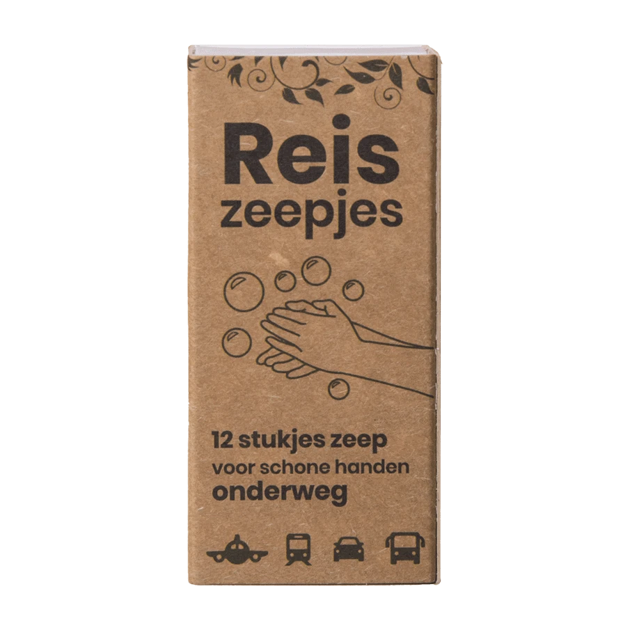 Happy Mini Travel And Toilet Soaps (12 Pieces)