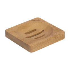 Bamboo Soap Holder For One HappySoaps Bar