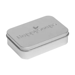 Happy Bar Storage And Travel Tin, Square