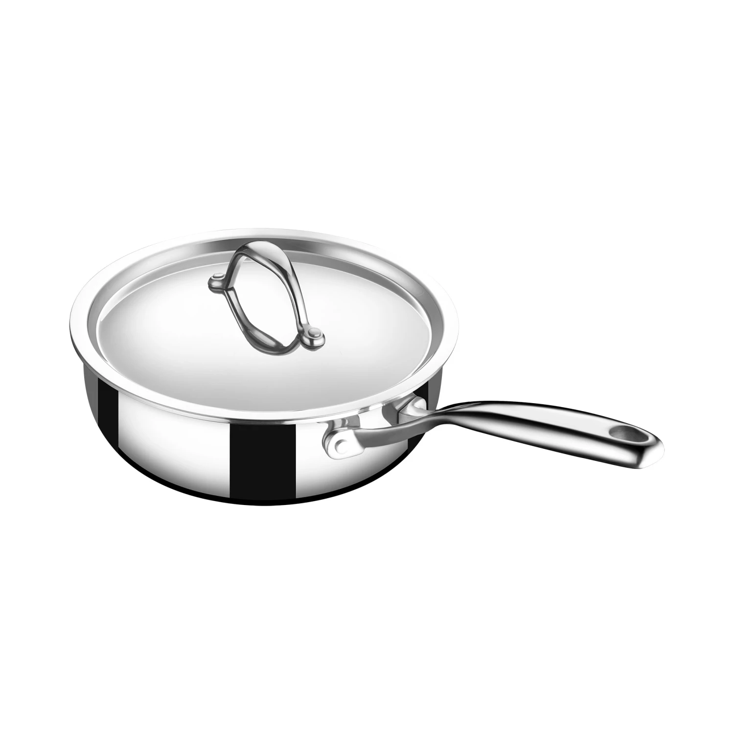 Saute Pan - Triply Artisan Series - Image 2