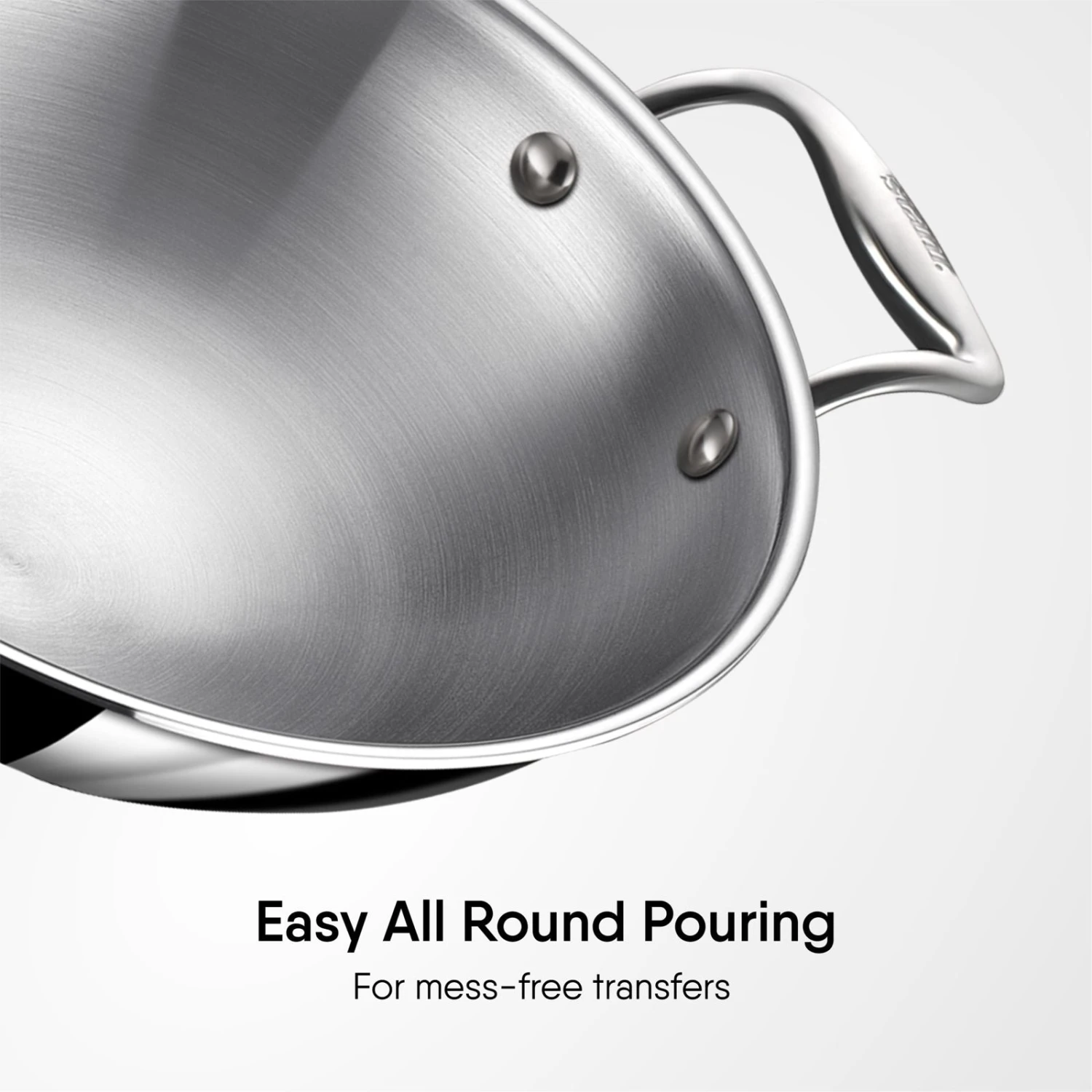 Deep Kadhai (Round Bottom) - Triply Artisan Series - Image 6