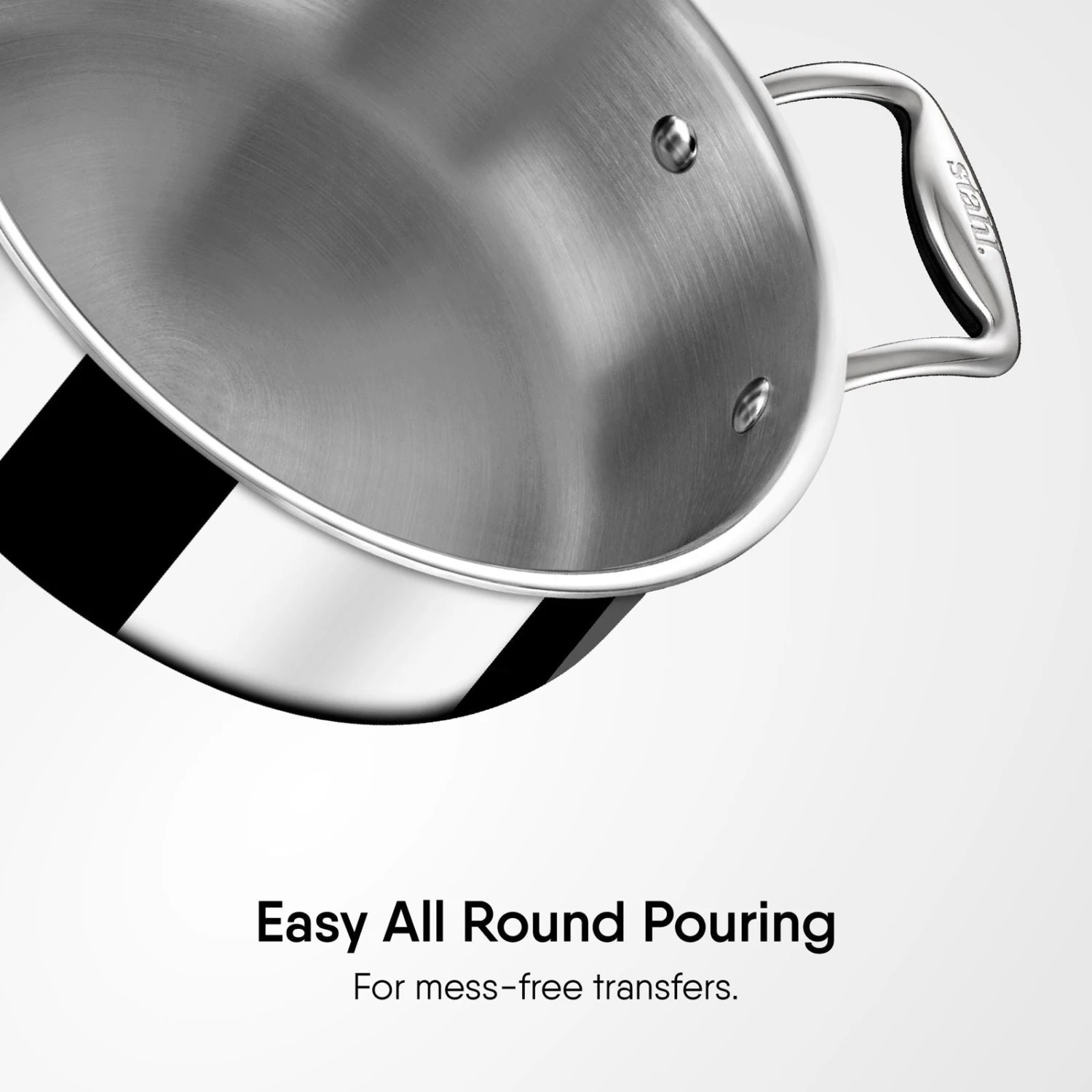 Cook & Serve Saucepot/Casserole - Triply Artisan Series - Image 6