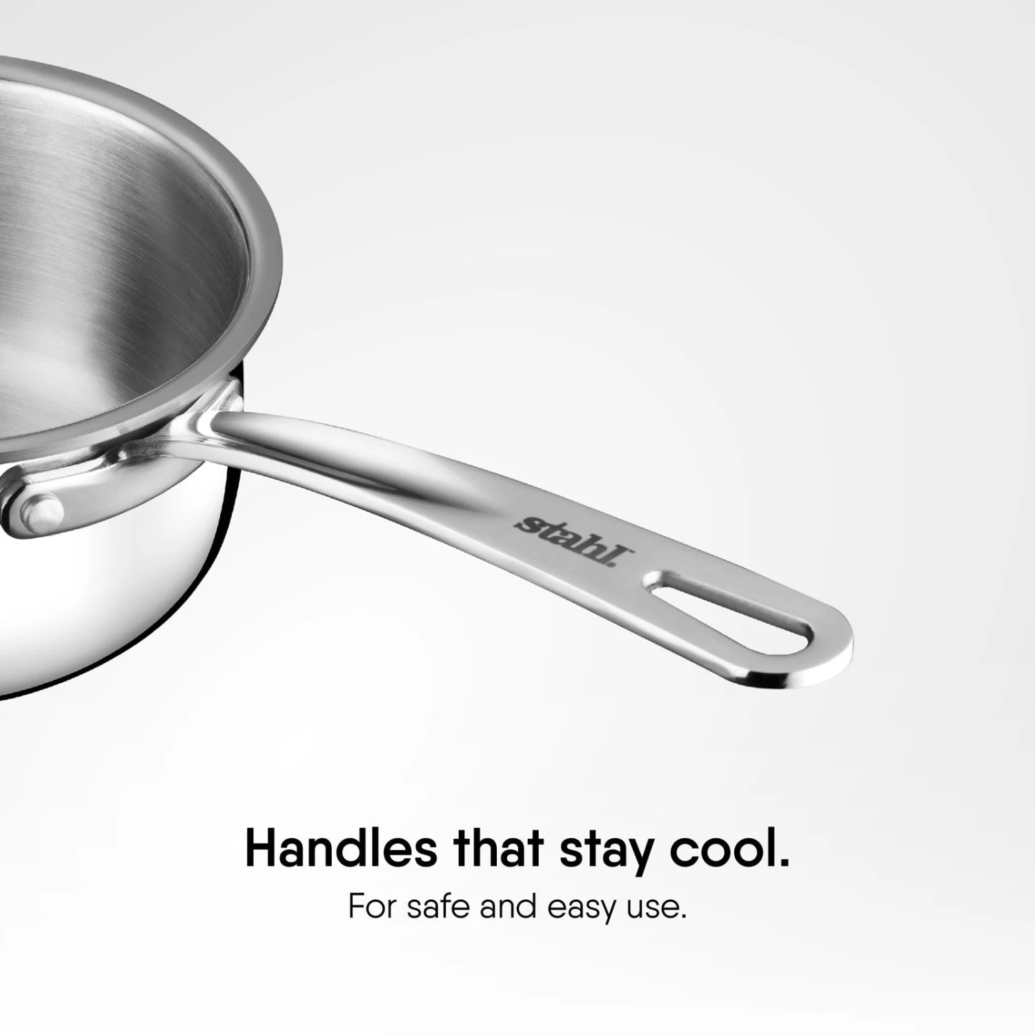 Engrave - Steel Sauce Pan - Triply Artisan Series - Image 5