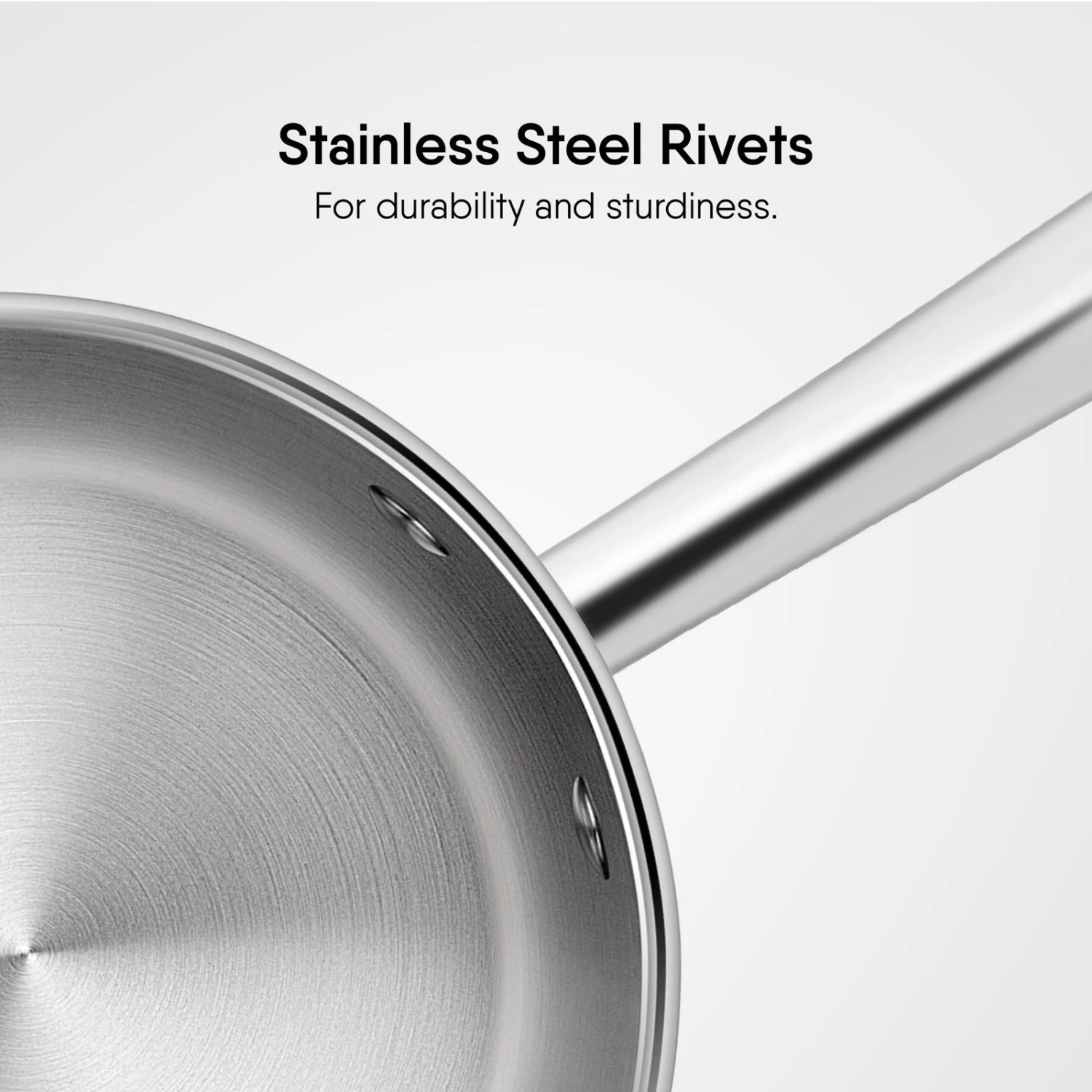 Engrave - Steel Sauce Pan - Triply Artisan Series - Image 6