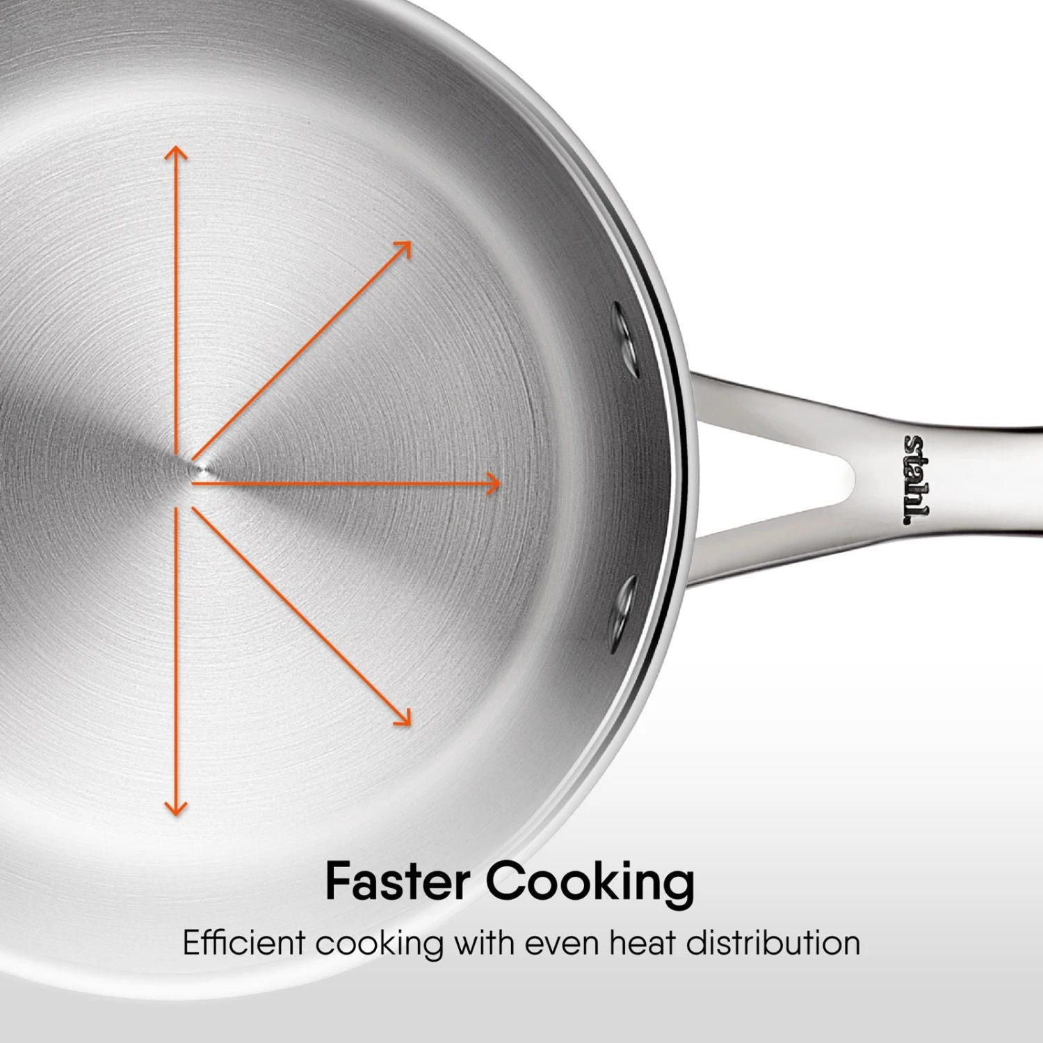 Engrave - Steel Sauce Pan - Triply Artisan Series - Image 14