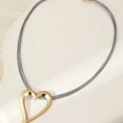 Heart Cord Necklace