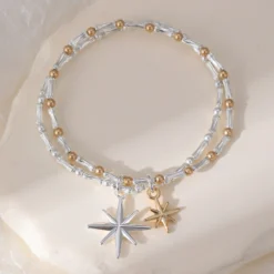 ✨ North Star Double-Strand Bracelet