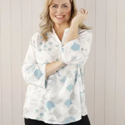 Multi Patterned Blouse